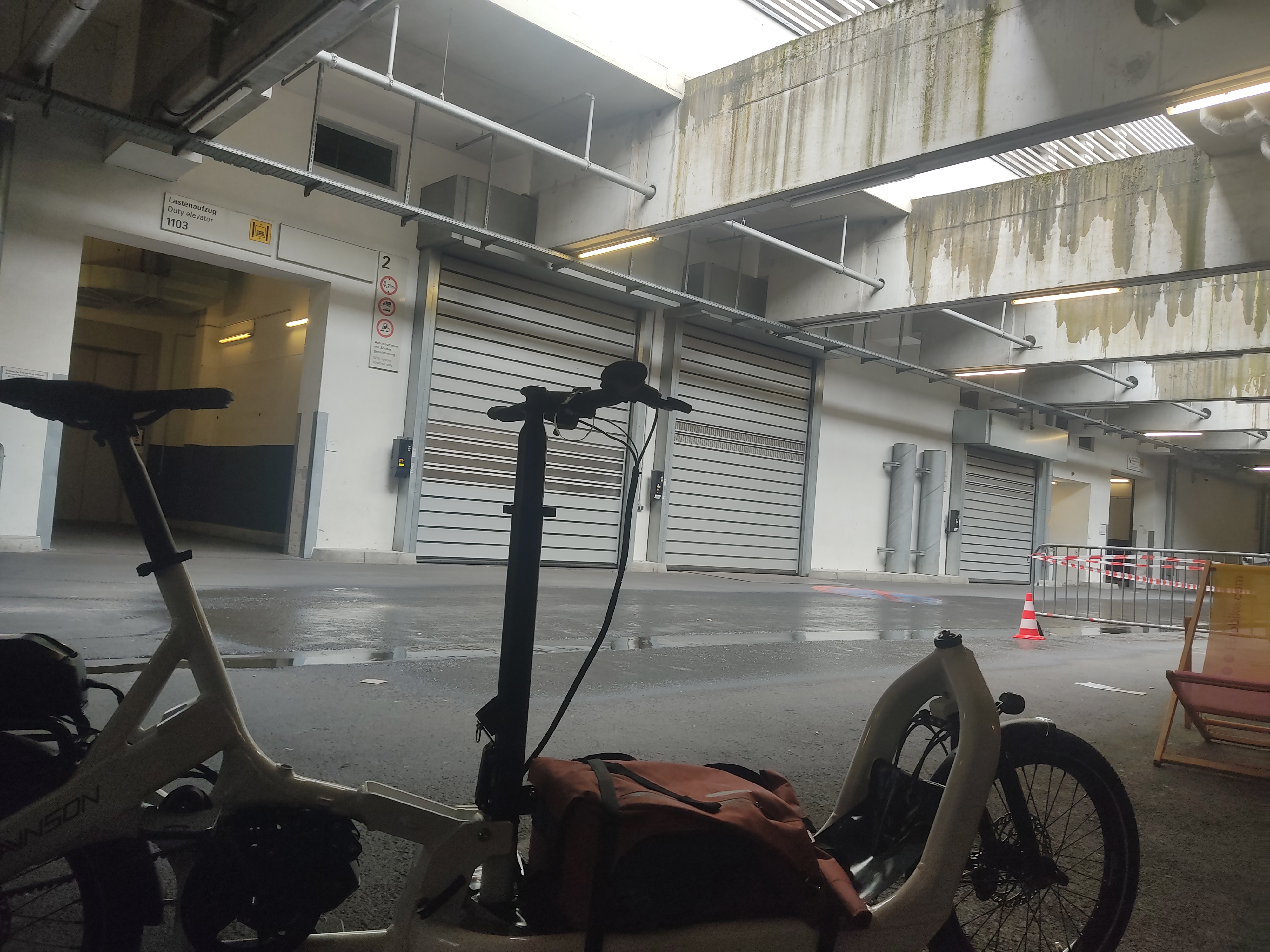 Avnson on the test circuit